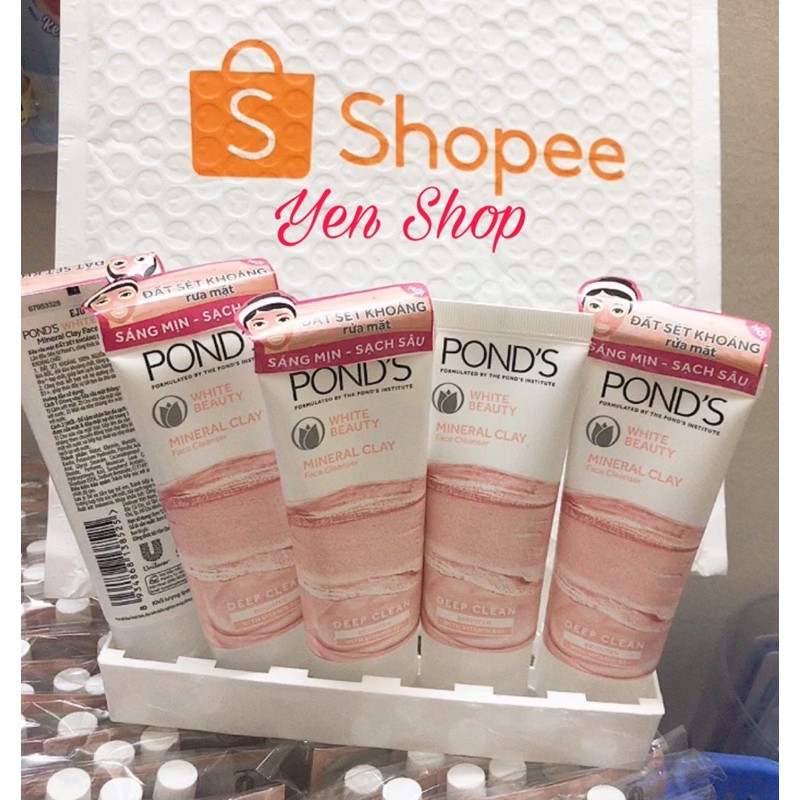 ❌ Sữa Rửa Mặt Pond's Đất Sét Khoáng Sạch Sâu Sáng Mịn