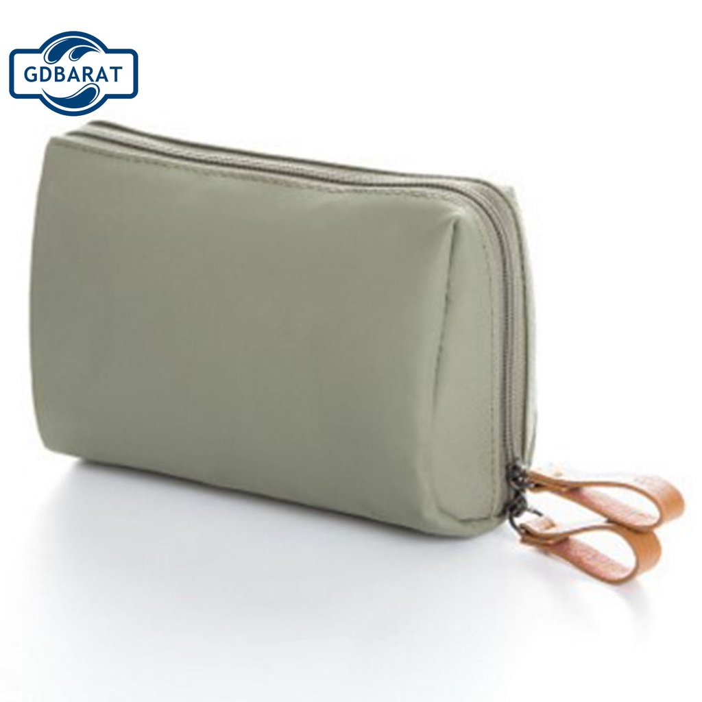 Túi đựng đồ trang điểm bằng nylon nhiều ngăn sức chứa lớn có thể giặt sạch tiện dụng