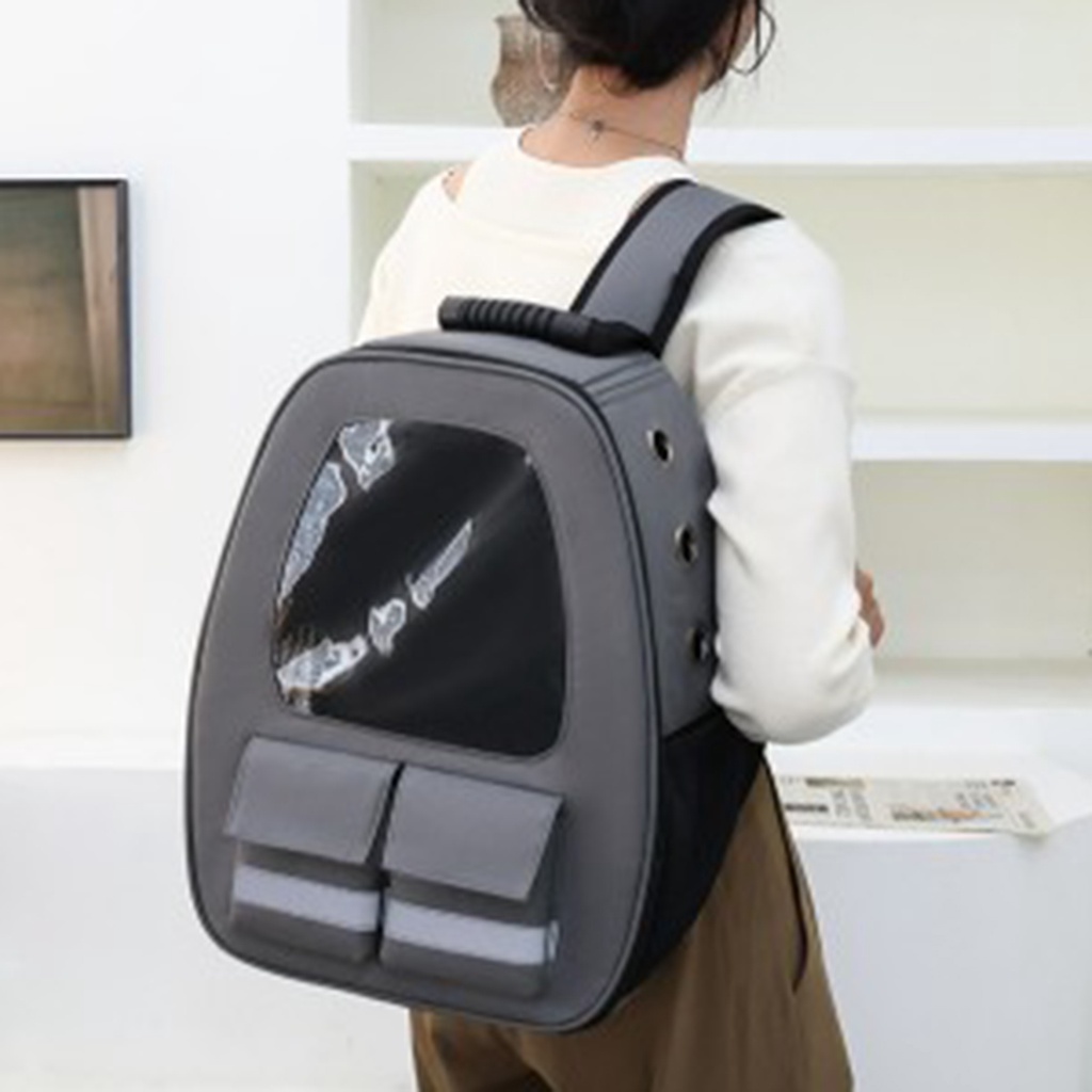 Ba Lô Địu Mèo Trong Suốt Sử Dụng Khi Đi Du Lịch Ngoài Trời