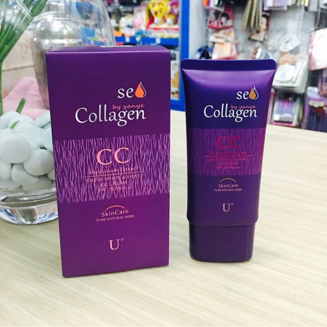 Kem nền make up cc collagen