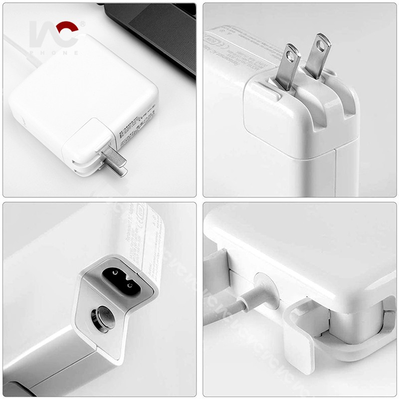 Mac Book Pro Charger Updated Version, 45W 60W 85W 61W USB-C to Type-C Ac Power Adapter Replacement for MacBook Pro 17/15/13 Inch