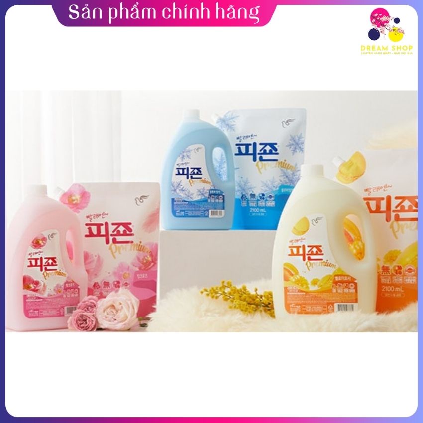 Nước xả vải Hàn Quốc hương Bianca Pigeon (Túi xanh 2100ml)-dreamshop.vn