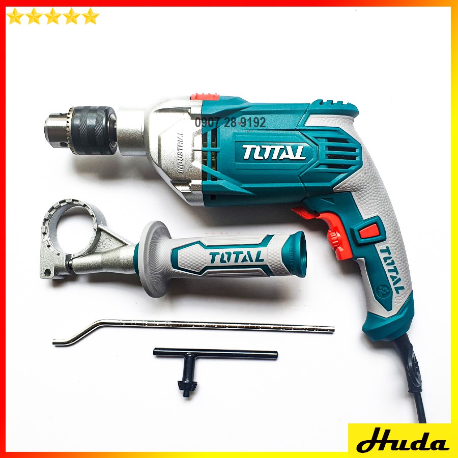 [Chính hãng TOTAL] Total - TG111136E Máy khoan động lực cầm tay 13mm - 1010W