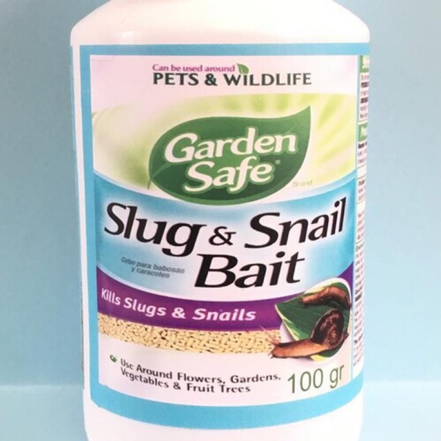 Chế phẩm diệt sên nhớt Slug &amp; Snail Bait (USA) Garden Safe 100 gr