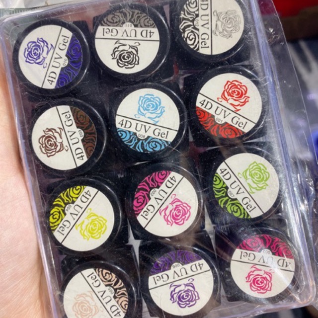 SET GEL KHÔ NẶN HOA