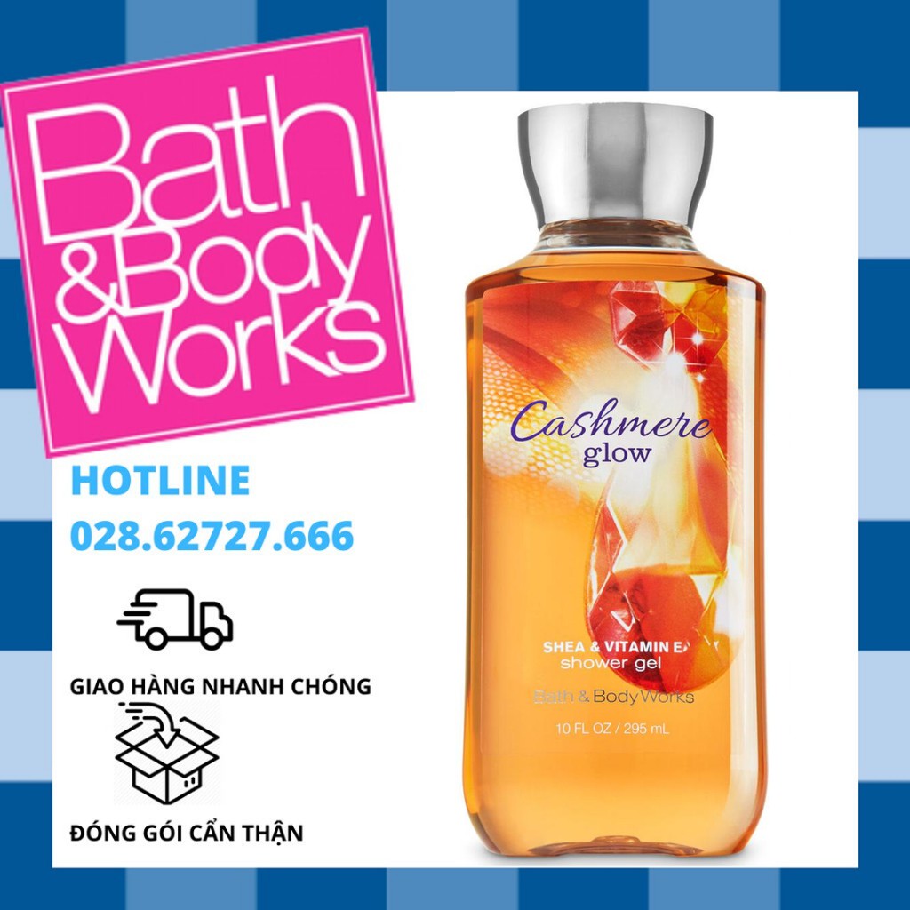 Sữa Tắm Bath And Body Works - Cashmere Glow Shower Gel (295ml)