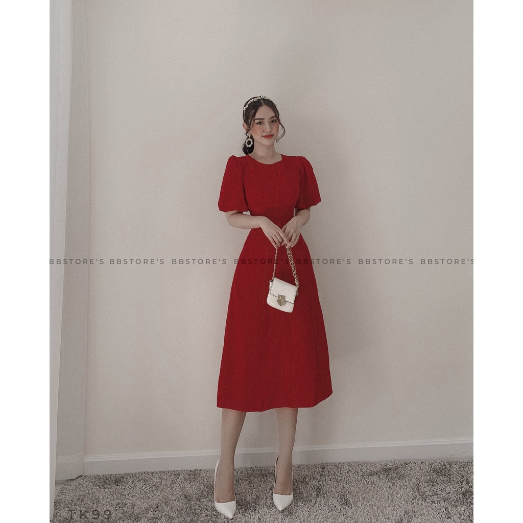 [BBSTORES] Đầm Xoè Tay Phồng - TK99 | BigBuy360 - bigbuy360.vn