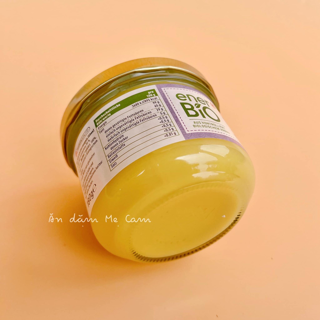BƠ GHEE HỮU CƠ ENER BIO