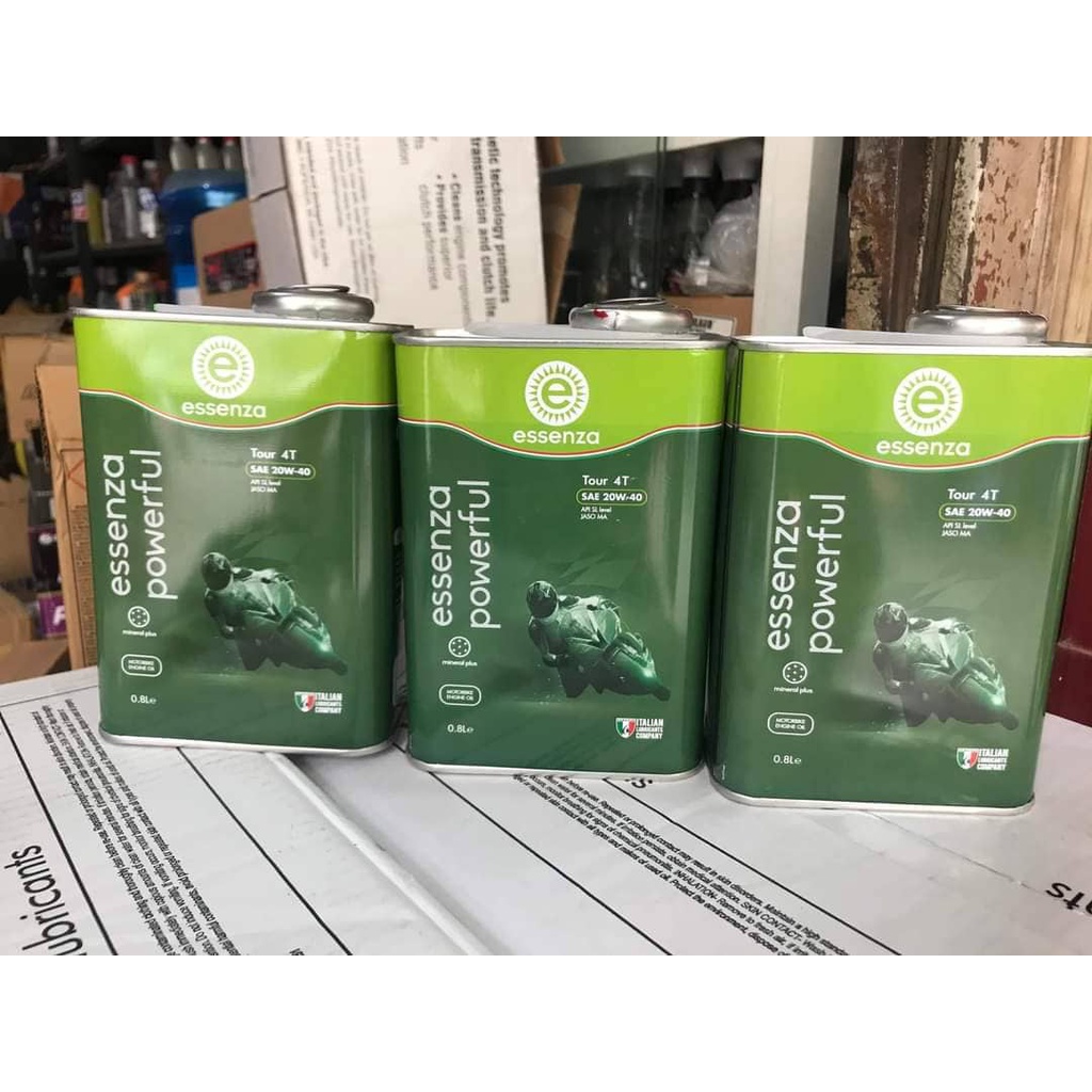 Nhớt Essenza iatalia danh cho xe ga và xe số có đủ thông số