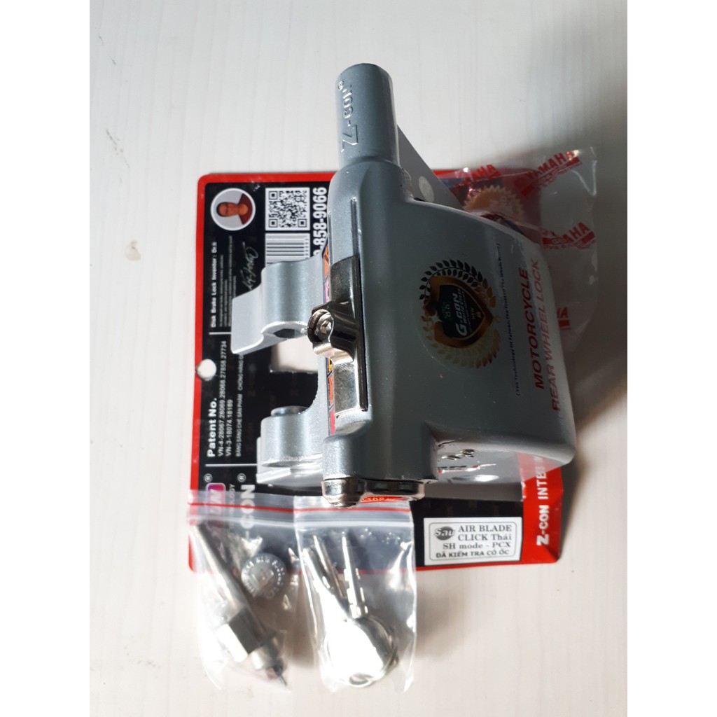 khóa chống chộm sau xe ab củ z.con