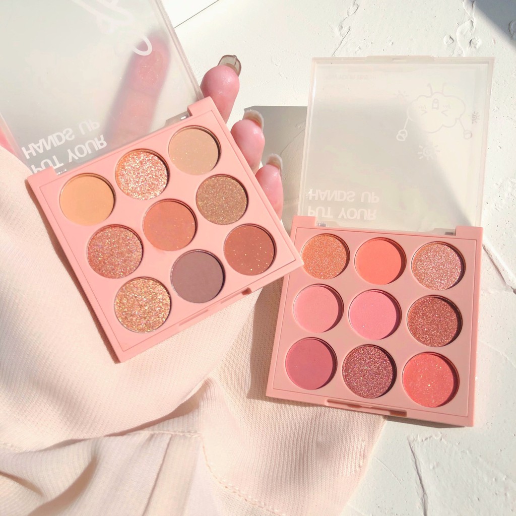 🌈🍎🥑 Bảng Phấn Mắt Up Nhũ Lì 9 Ô Sweetmint Have Fun Put Your Hands Tone Màu Siu Dễ Thương - Y333-D7T3 | BigBuy360 - bigbuy360.vn