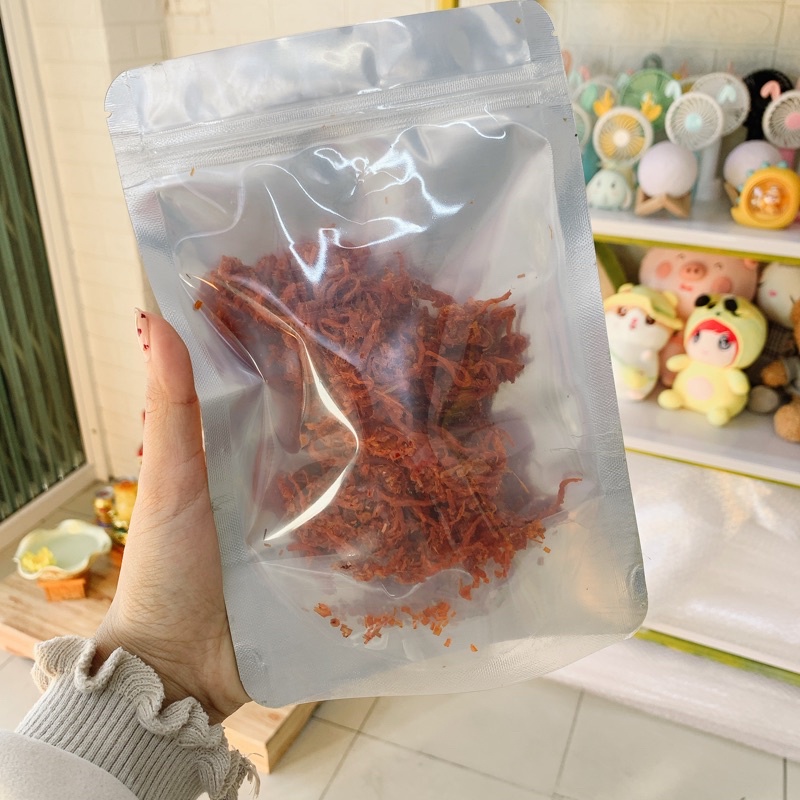  [BEST SELLER] 100g Khô Bò Sợi dạng túi zip ngon nhức nách ăn vặt Tom.Tom | WebRaoVat - webraovat.net.vn