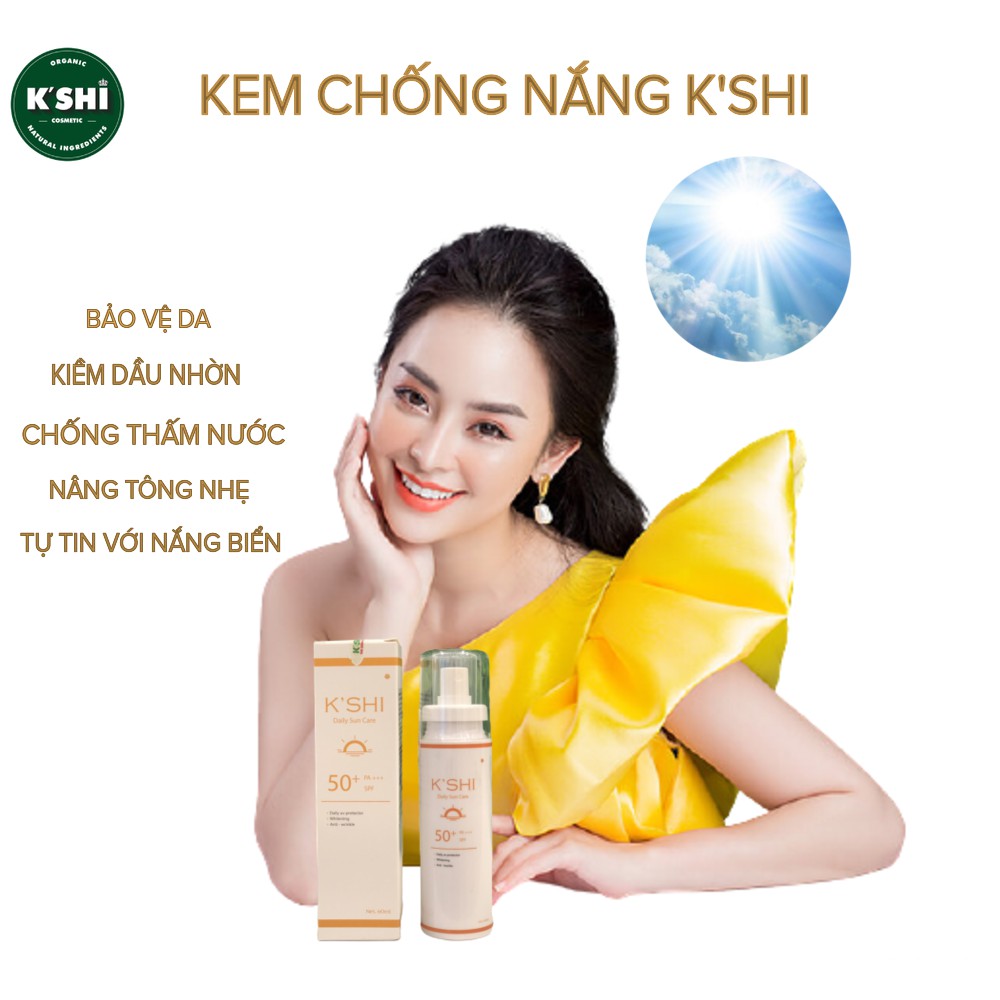 [Hàn Quốc] Bộ Chăm Sóc Da K'shi, Làm Sạch Sâu,Ngừa Mụn, Se Lỗ Chân Lông, Dưỡng Trắng, Bảo Vệ Da Hoàn Hảo