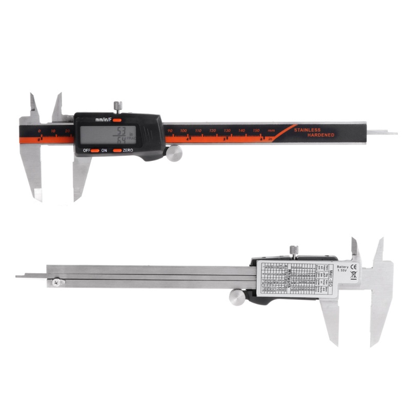 Thước Đo Điện Tử 0-6 Inch Bằng Thép Không Gỉ Chuyên Dụng