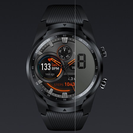 Đồng hồ thông minh Ticwatch Pro 4G LTE bản quốc tế Tiếng Việt chạy Wear OS mới chính hã