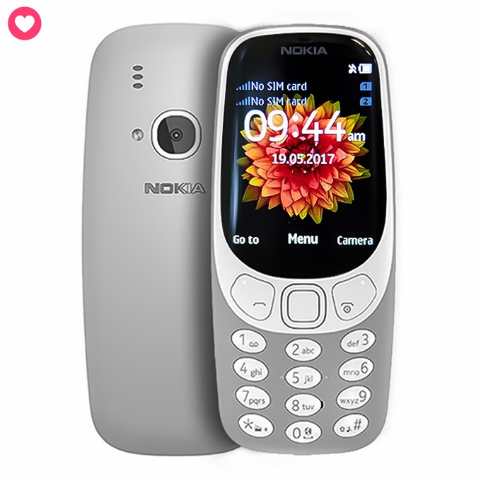 [Xả Kho 3 Ngày] Điện Thoại Nokia 3310 Dual Sim Chính Hãng Tặng Dây Sạc 49k TOP NOKIA STORE