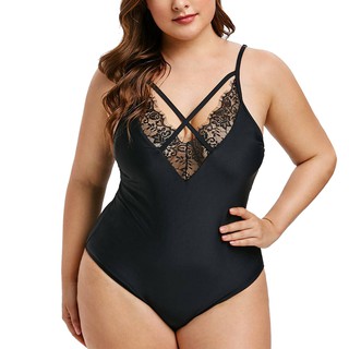 Đồ bơi bikini size lớn màu trơn cho nữ