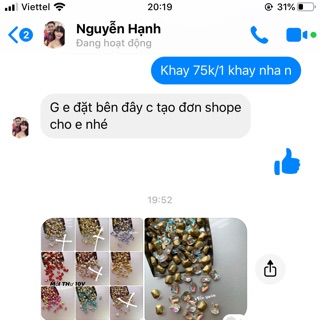 Combo đá gắn móng