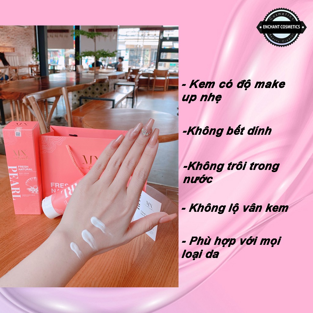 Kem Body Nước Hoa Tinh Thể Ngọc Trai Tươi 💎 Giúp Da Trắng Sáng Chỉ Sau 7 Ngày 💎 Dạng Tuýt Kem 200g | BigBuy360 - bigbuy360.vn