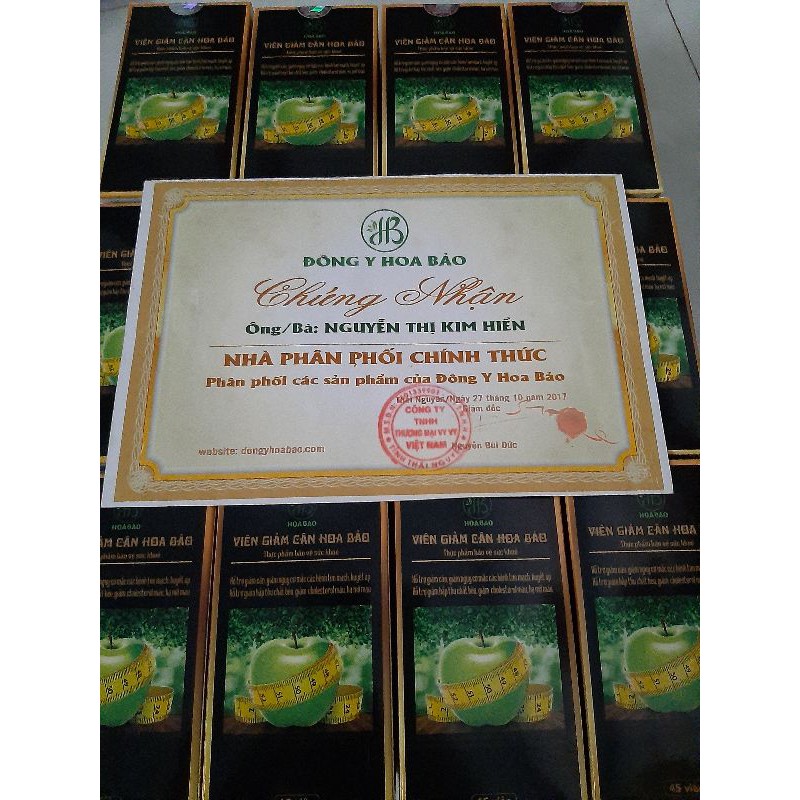 Viên giảm cân hoa bảo (hàng chính hãng cty hộp 45 viên) | BigBuy360 - bigbuy360.vn