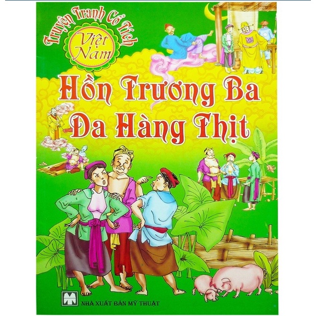 Sách - Truyện Tranh Cổ Tích Việt Nam - Hồn Trương Ba Da Hàng Thịt