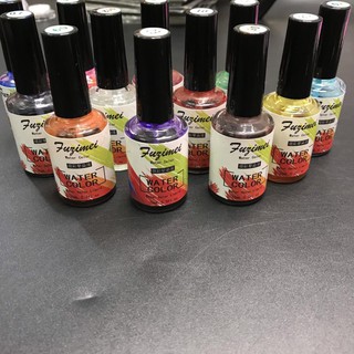 [Đồ Nail] Set 12 chai cồn loang