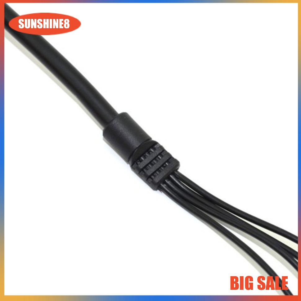 【SUN】aV Line 2in1 audio video cord wire S-Video aV Cable for PS2 for PS3 Console