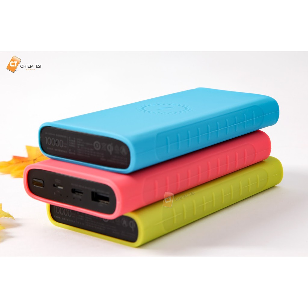 Bao silicone pin sạc dự phòng Xiaomi PLM11ZM 10000mAh