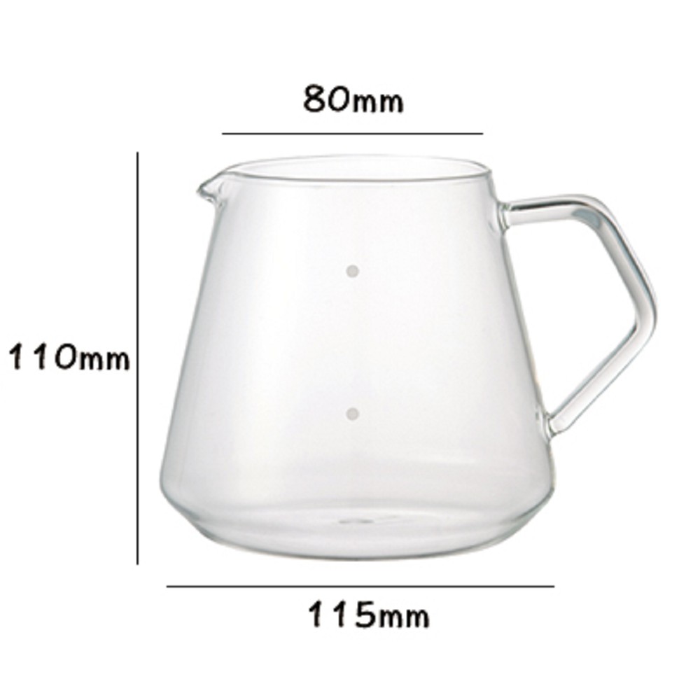 BÌNH ĐỰNG CÀ PHÊ KINTO V60 COFFEE SERVER SCS-S02-600ML