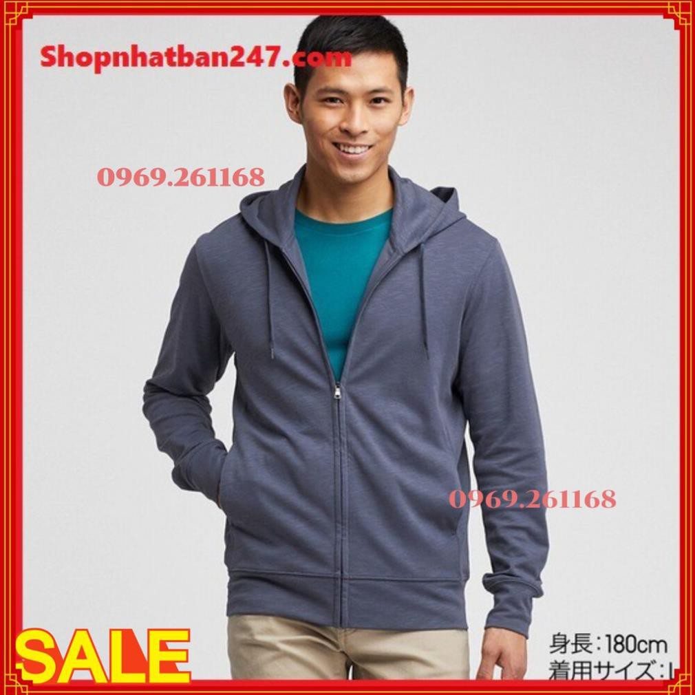 Áo chống nắng chất làm mát AIRism Uniqlo cho nam- 100% authentic ྇