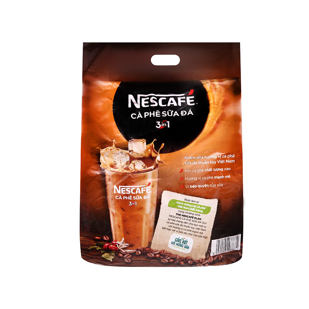 Cà phê sữa đá NesCafé 3 in 1 500g