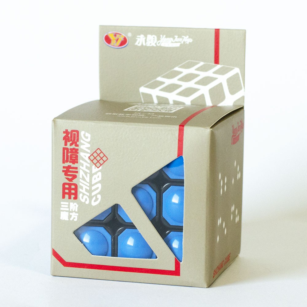 Rubik 3x3 YJ Blind 3x3x3 Cube Rubik Dành Cho Người Khiếm Thị
