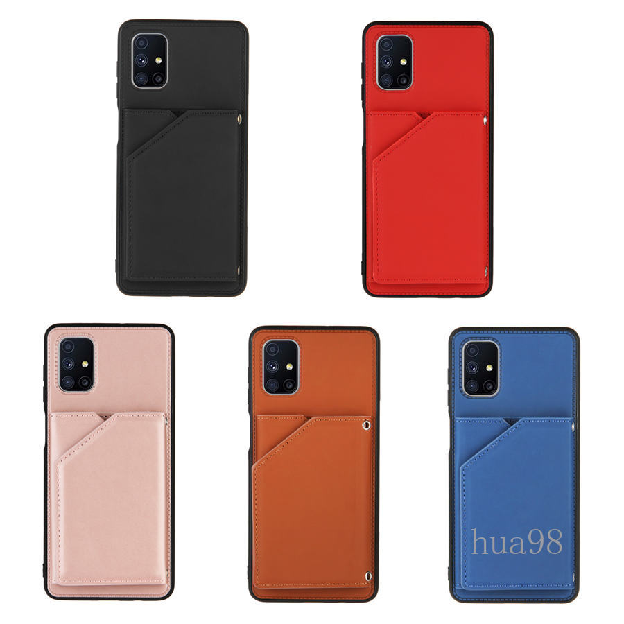 Ốp điện thoại bằng da PU kèm ví cao cấp cho Samsung Galaxy Note10 Lite SM-N770F/DS M51 SM-M515F/DSN M60S M80S A81 A91