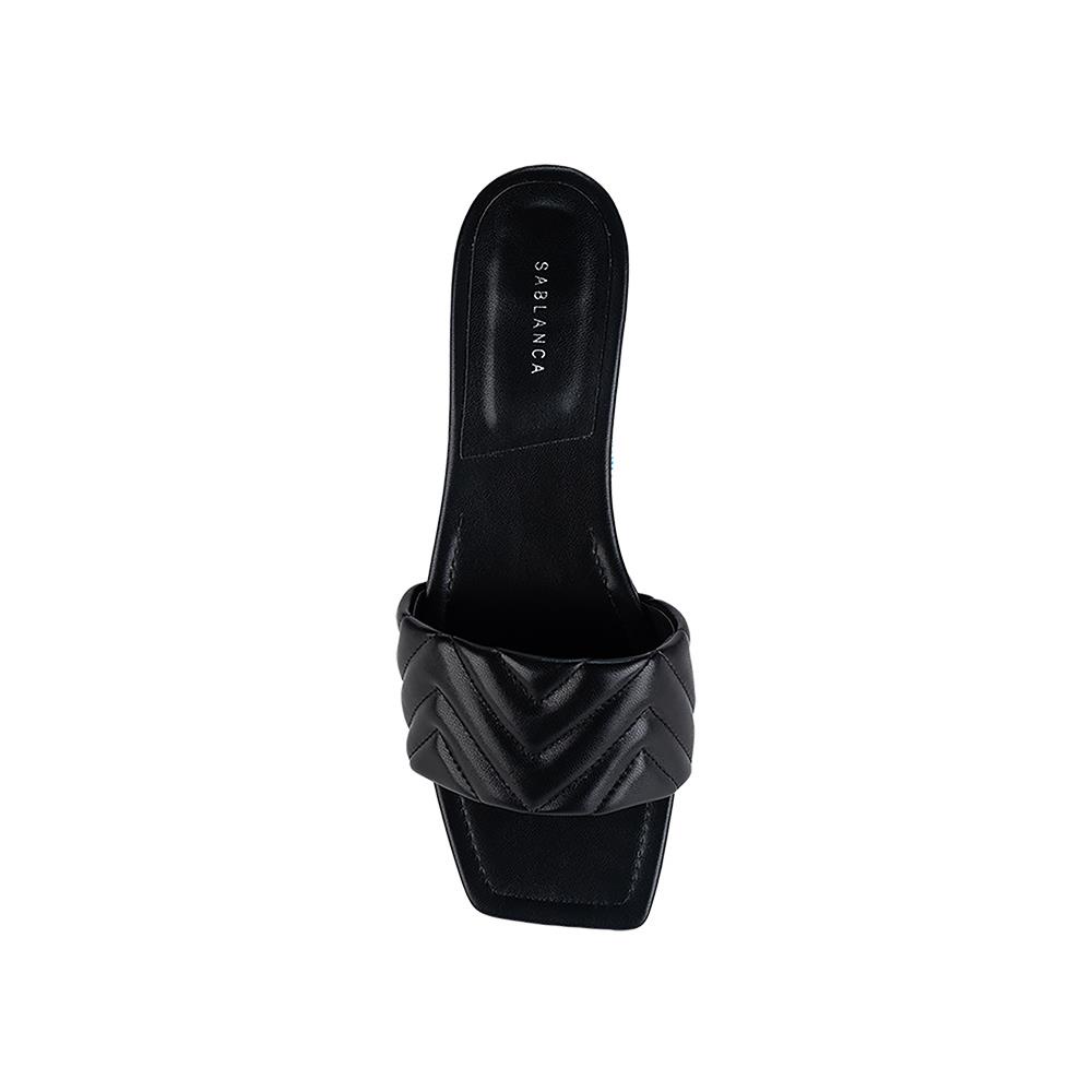 Dép xẹp quai nang họa tiết lượn sóng SABLANCA DX0057