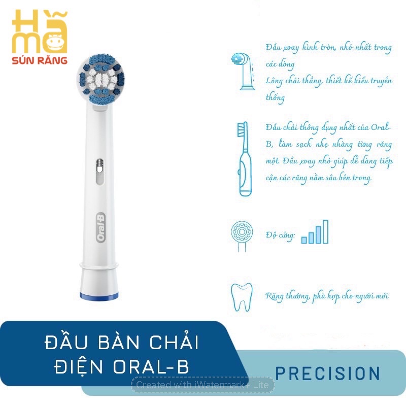 Đầu bàn chải điện Oral B Precision Clean USA