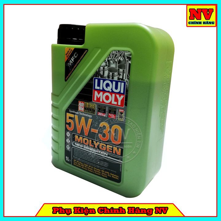 Nhớt Liqui Moly 5W30 Molygen 1L - Nhớt Xe Tay Ga Mang Công Thức Đặc Biệt