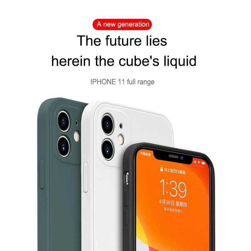 Ốp Điện Thoại TPU Silicon Màu Trơn Thời Trang Cho iPhone 11 Pro MAX 6 6s 7 8 Plus X XS SE 2020 2022 SE3