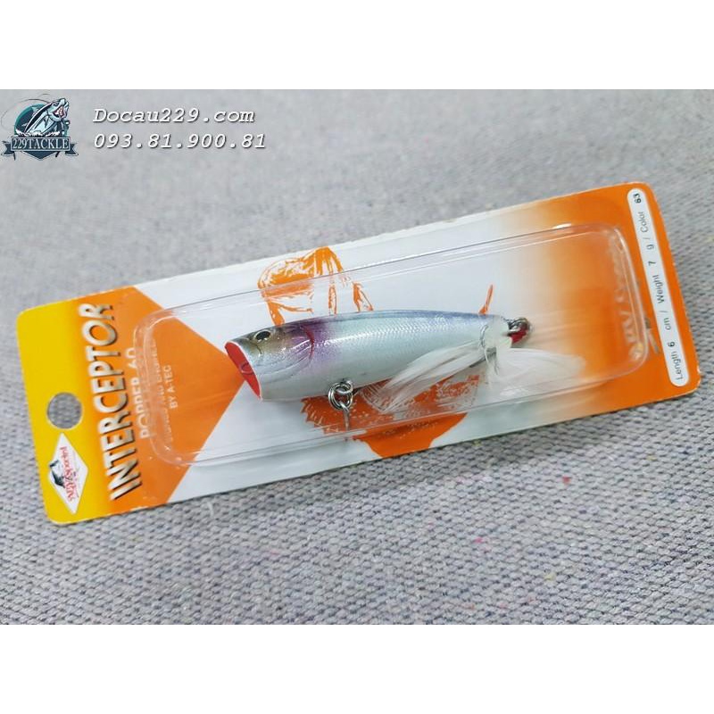 Mồi Popper Interceptor