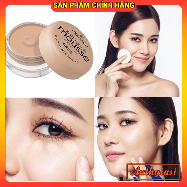 [HOT] Phấn tươi Đức Essence Soft Touch Mousse màu 04 mỏng mịn giữ ẩm cho da