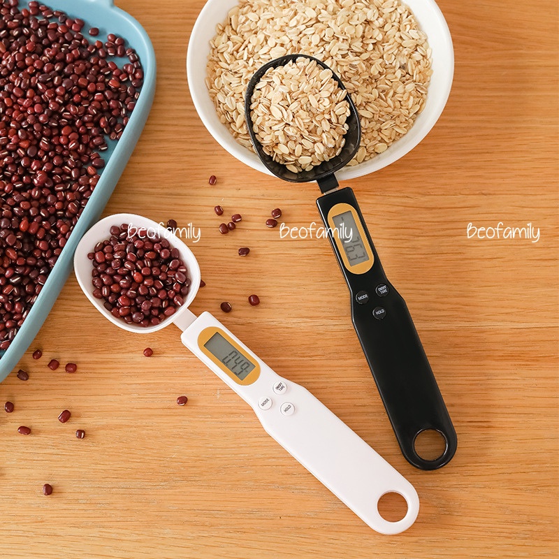 Thìa Đong,Cân Tiểu Ly Điện Tử Dạng Thìa tay cầm đong gia vị,đồ ăn dặm cho bé 500/0,1g - Beofamily