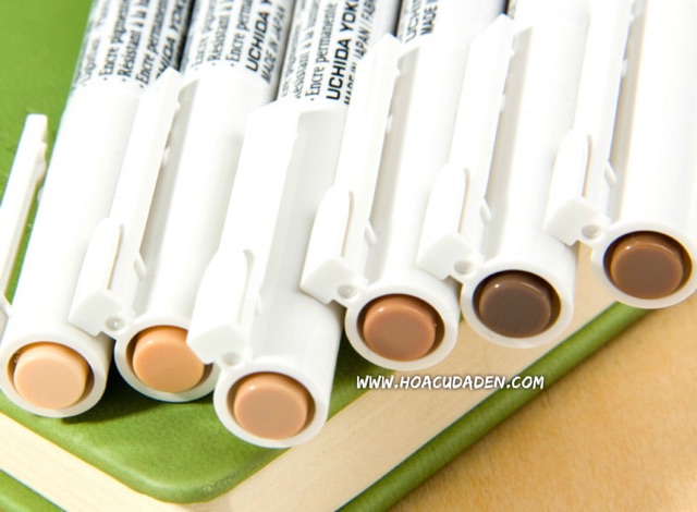 Bộ marvy Brush set da 6 tone brown