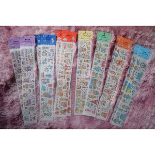 Set sticker dây hoạt hình dễ thương D04