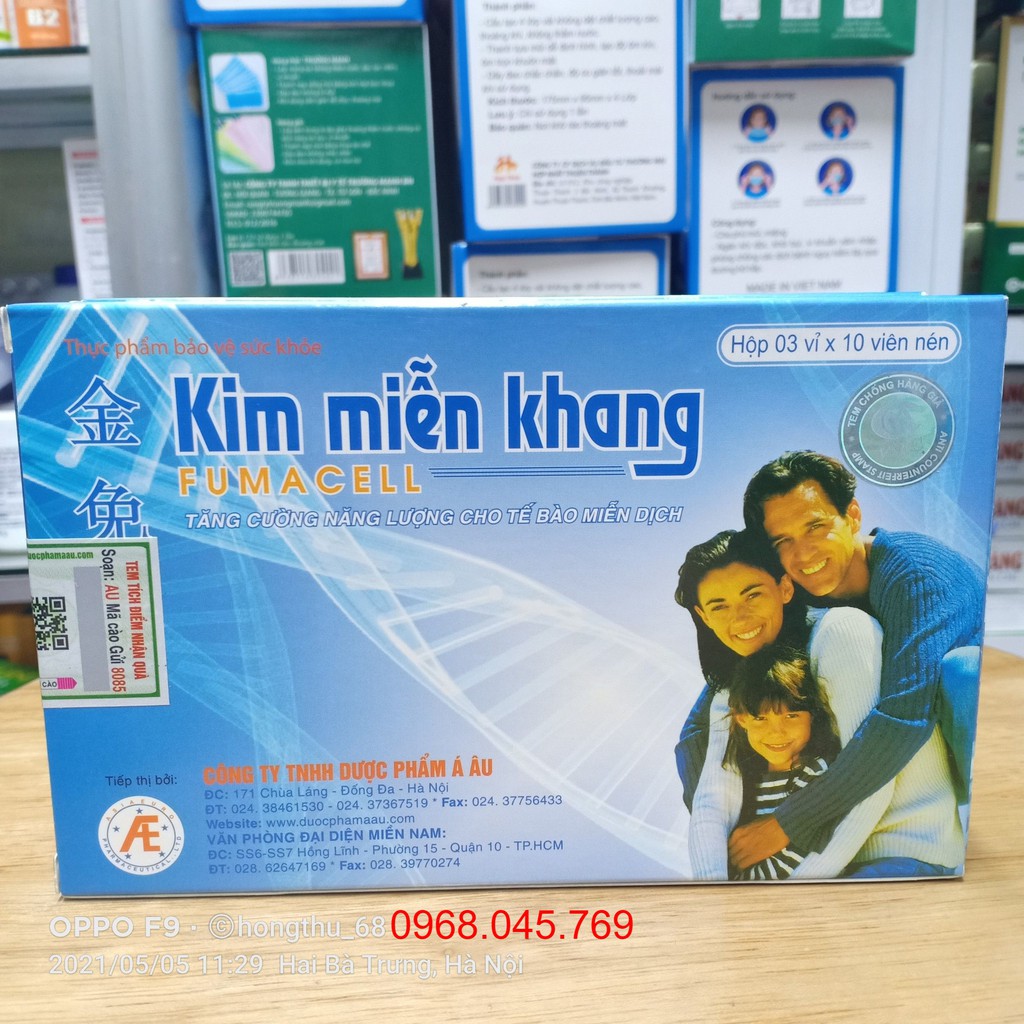 Kim Miễn Khang hộp 30 viên