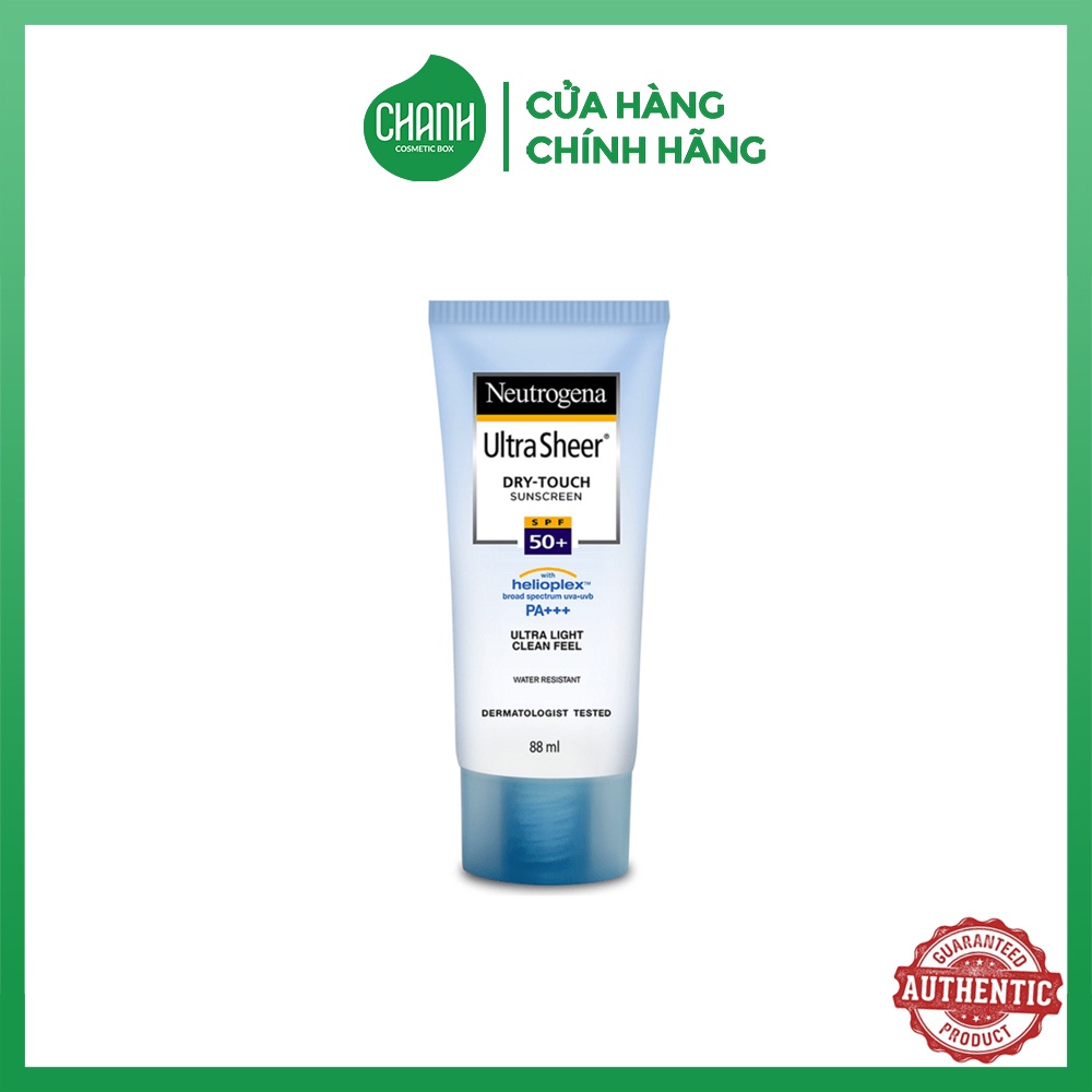 Kem chống nắng Neutrogena Ultra Sheer Dry Touch SPF 50 88ml