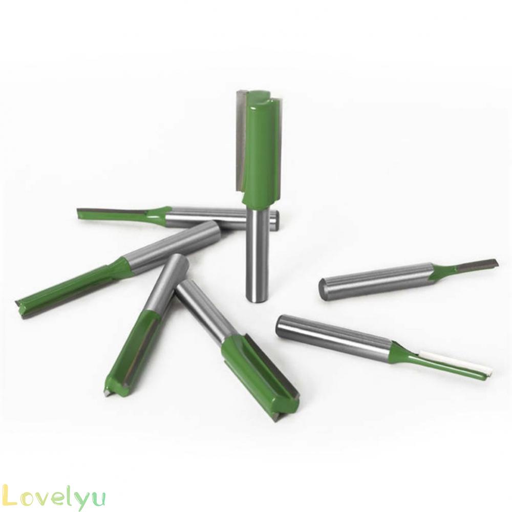 ◀READY▶Router Bit 6MM Shank Single Straight Bit Cutter Double Router Reliable# Good Quality