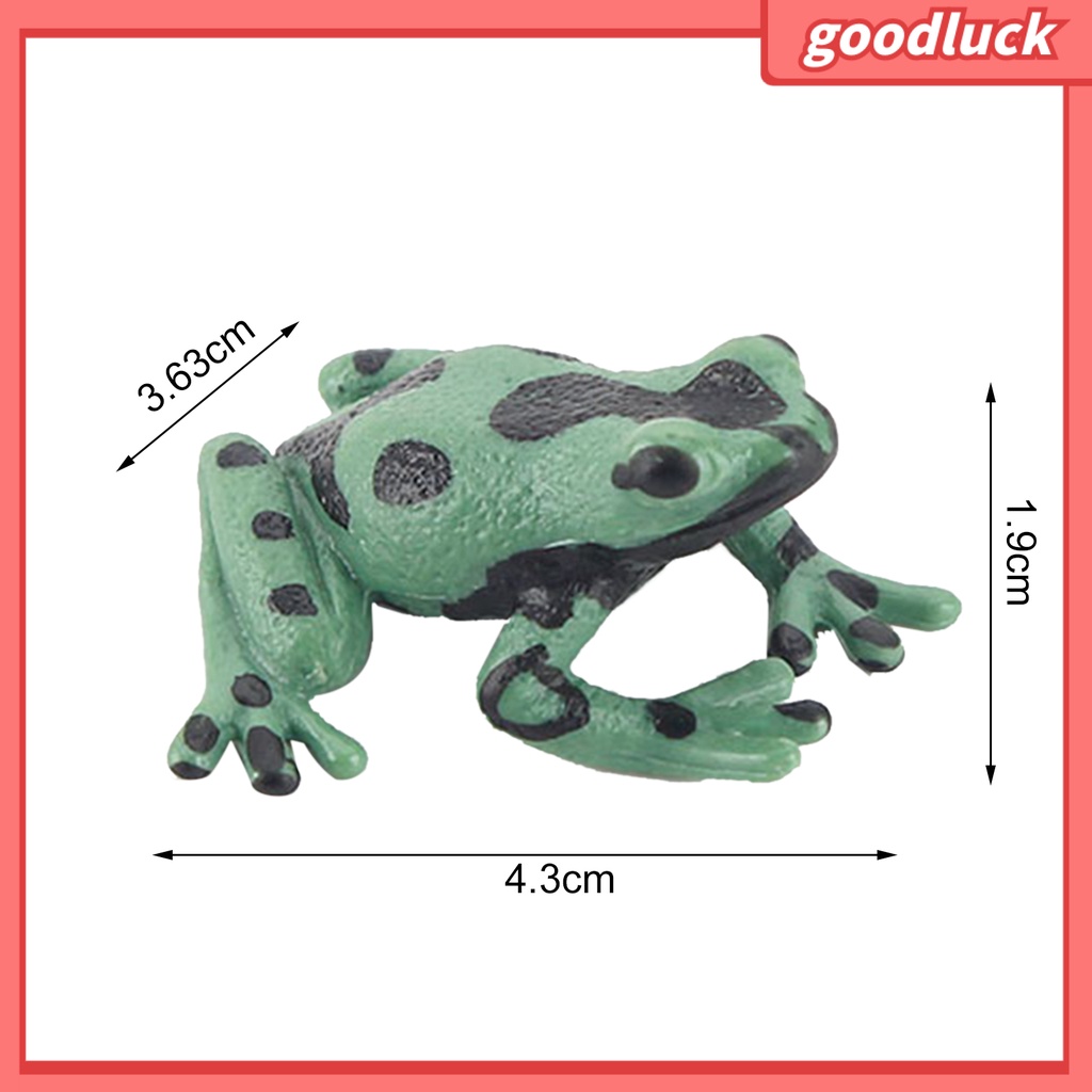 Mô hình chú ếch bằng PVC không mùi sống động
