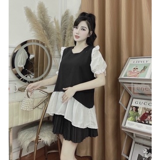 Áo bầu thời trang công sở HA1072