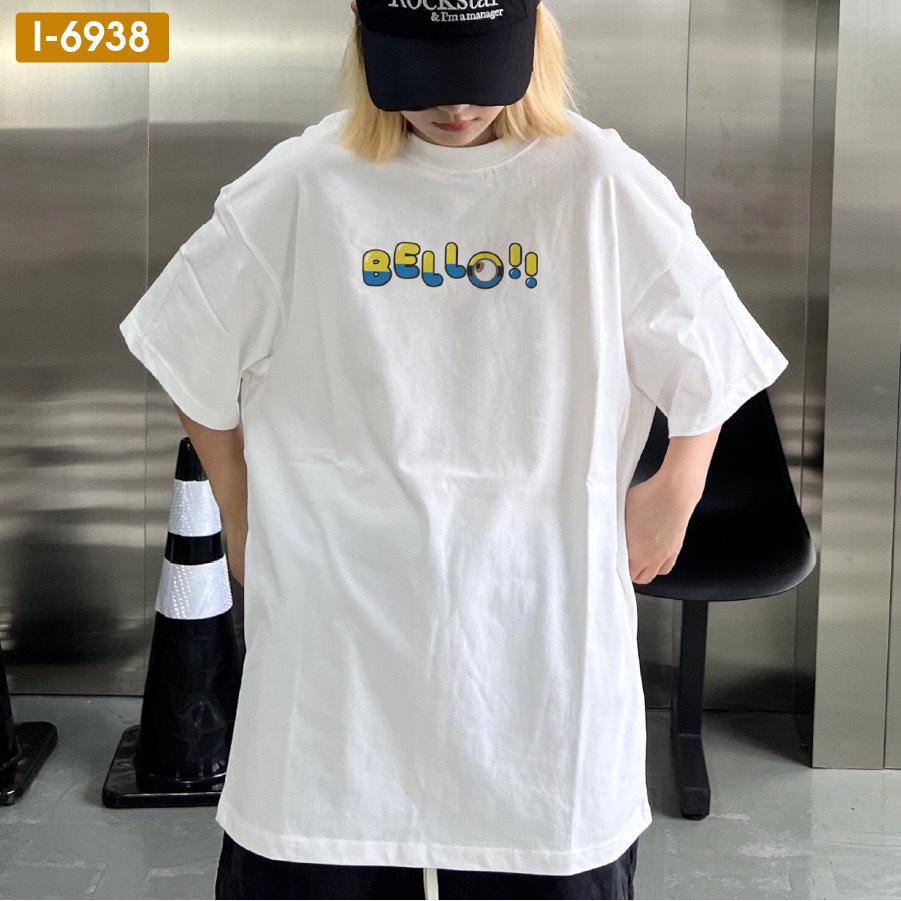 Áo Thun Unisex Nam Nữ Minion BELLO Cổ Tròn Cotton mềm