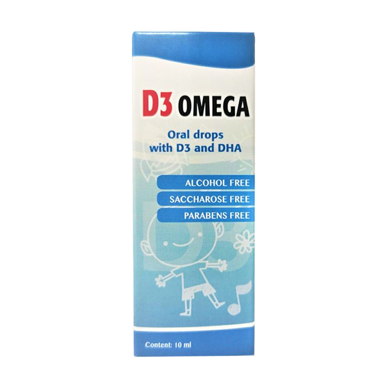 D3 OMEGA hỗ trợ phát triển trí não và chiều cao cho bé 10ml