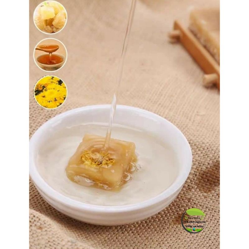 Trà hoa cúc đường phèn mật ong dạng viên lọ 400g